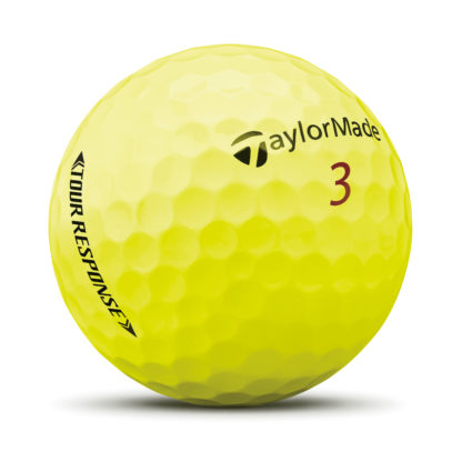 TaylorMade Tour Response Ball Yellow